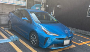 墨田区横川でのペーパードライバー教習、狭路走行とコインパーキング練習の様子